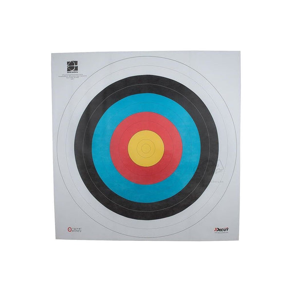 Decut Waterproof Polyester Target Face 122cm (80gr) 10 rings Wales