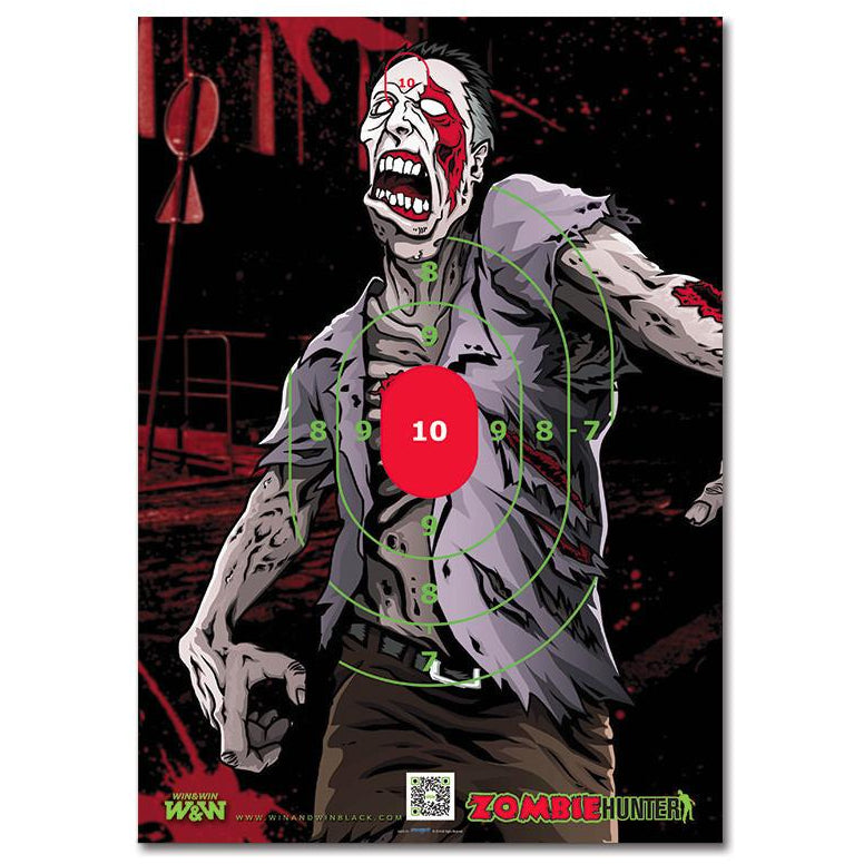 Win &amp; Win WIAWIS Zombie Target Faces