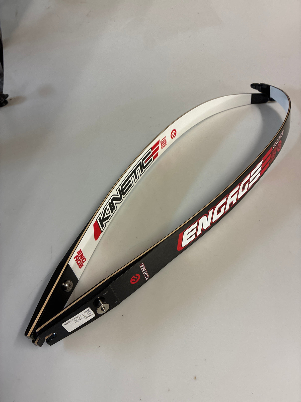 Second hand Kinetic Engage ilf limbs. Short-14lbs.