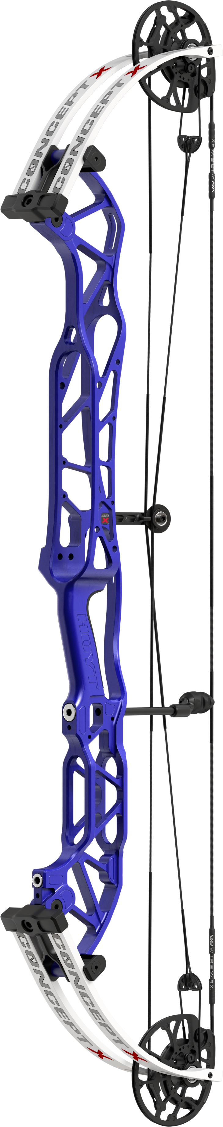 Hoyt Concept X Compound Bow With Gloss Limbs