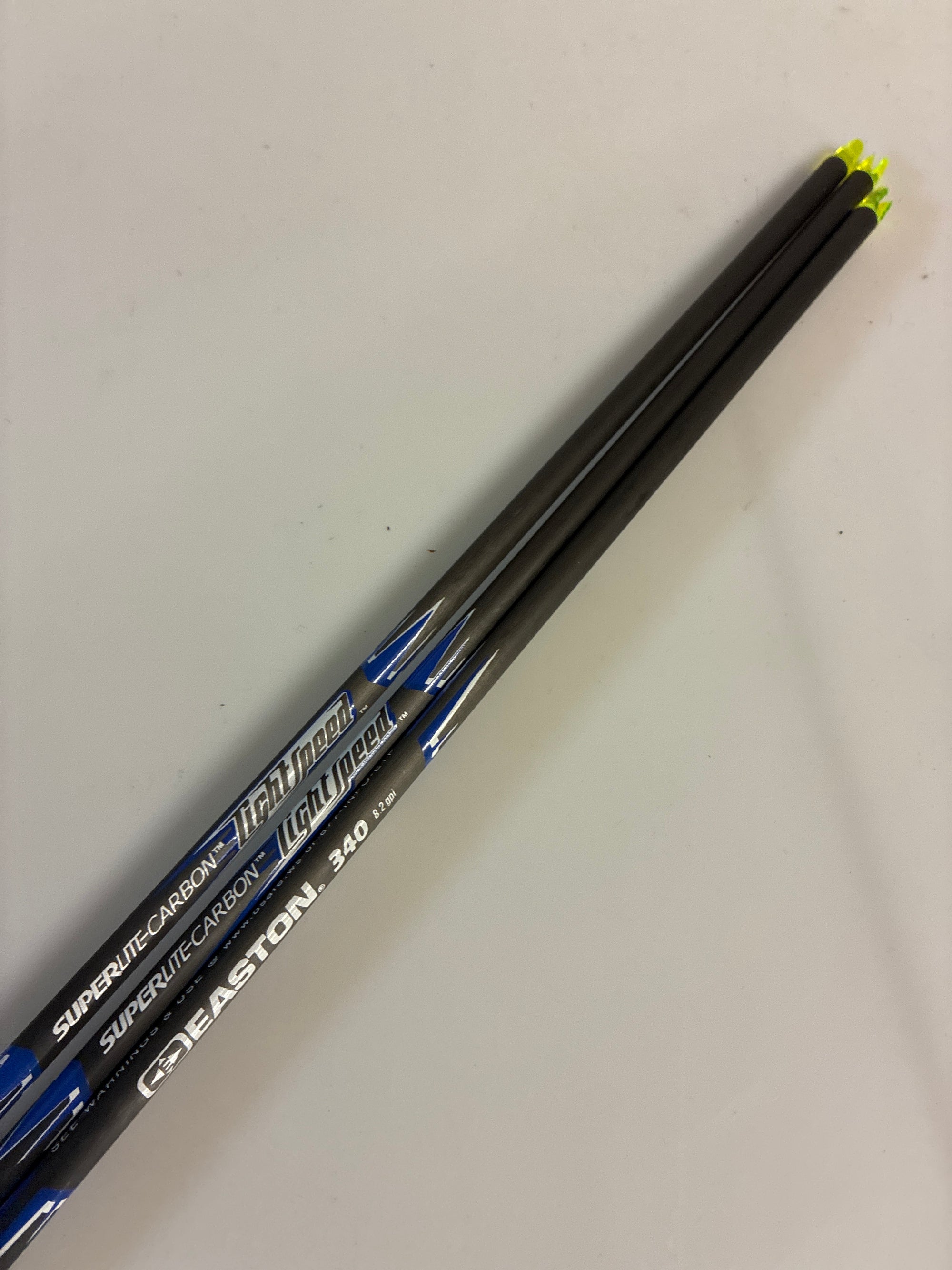 3x Easton Lightspeed 340’s @ 32”, points fitted.