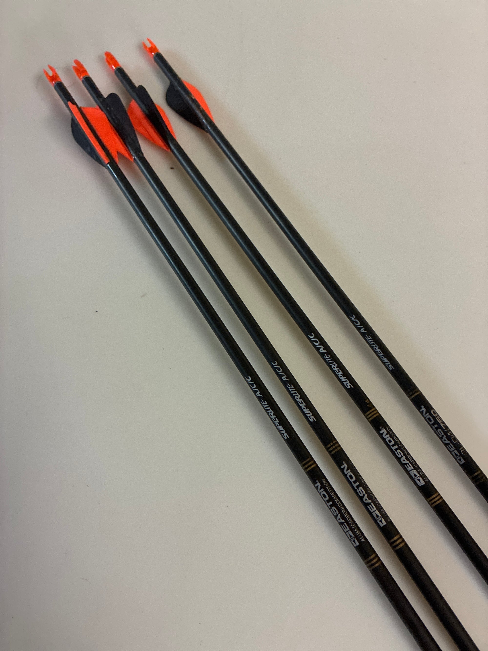 4x Easton ACC 3L-04 750’s @26” sold as seen.