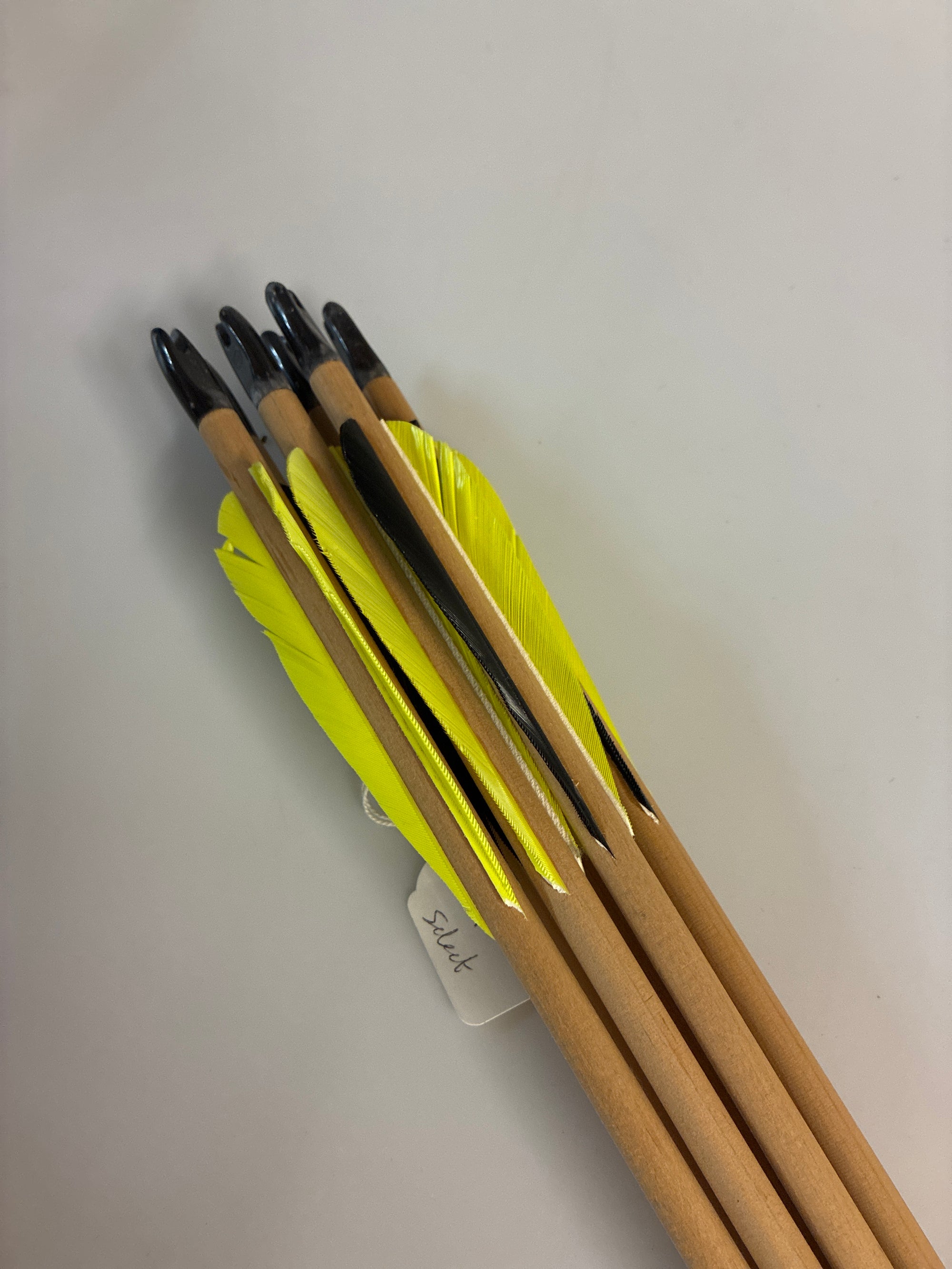 6x 11/32 poc arrows. 45-50lbs @ 32”. Points Ned
