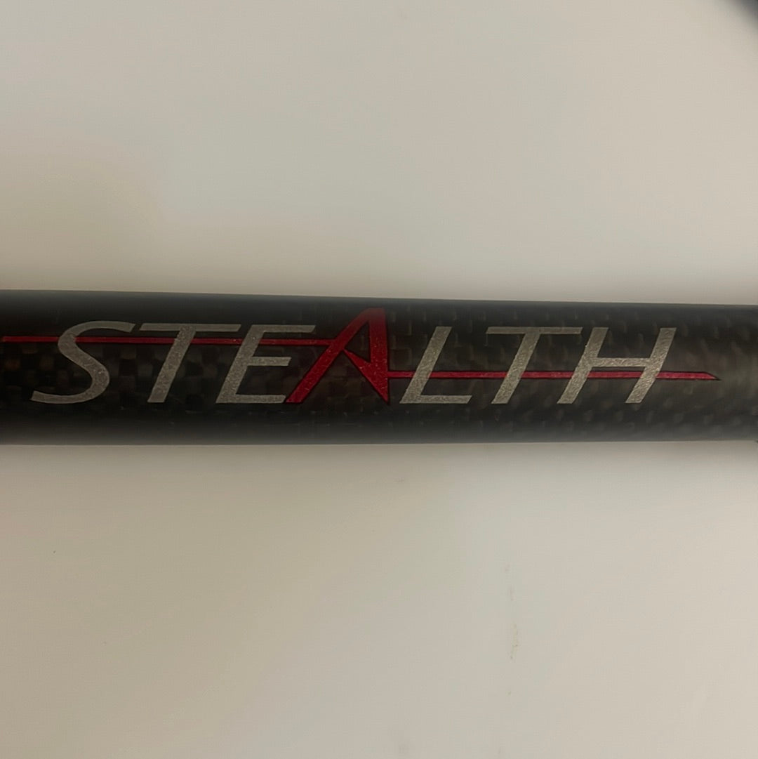 Brand new Stealth 8” high modulus carbon side rods, with 1/4 end cap weights and tidy double bag included.