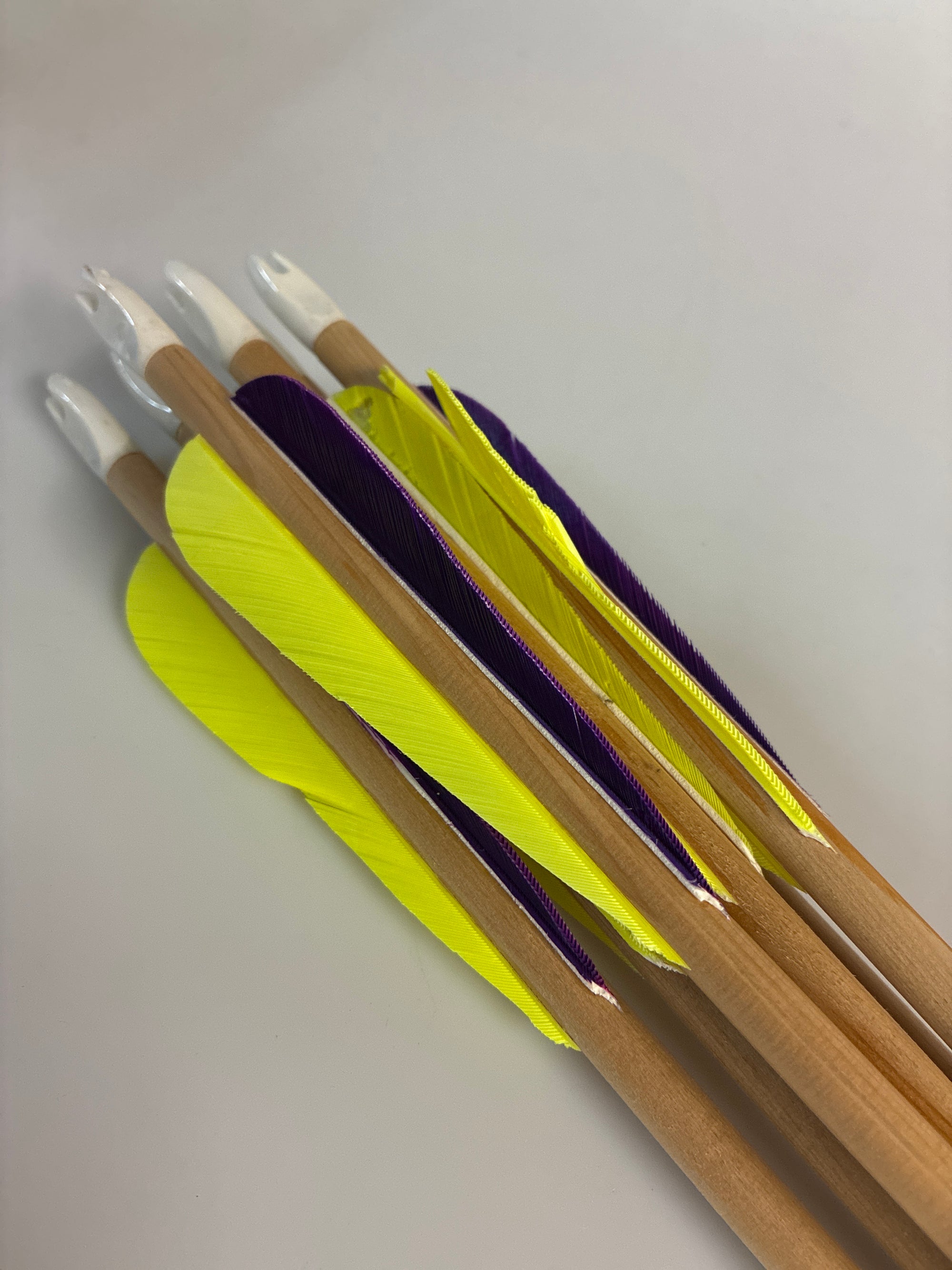 6x poc 11/32 arrows. 50-55lbs @32”. Points needed.