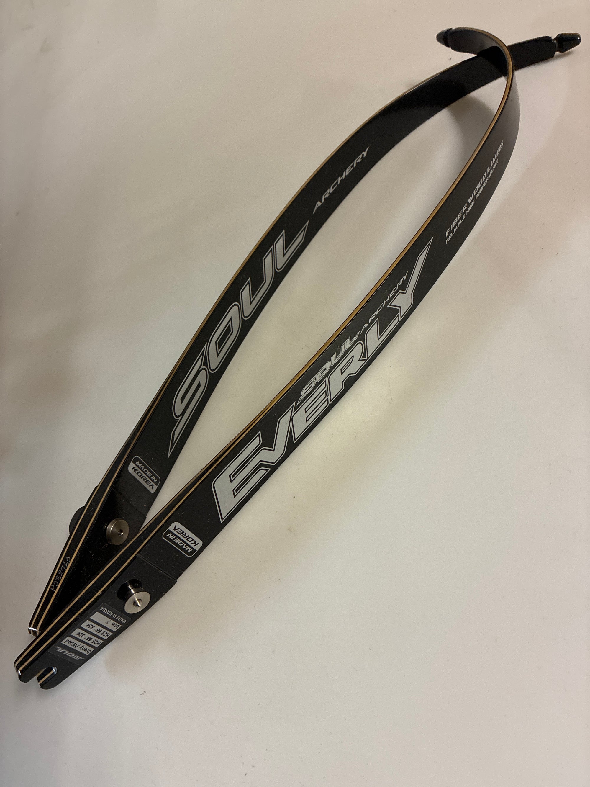 Second hand Soul Everly ilf limbs. Med 30lb.