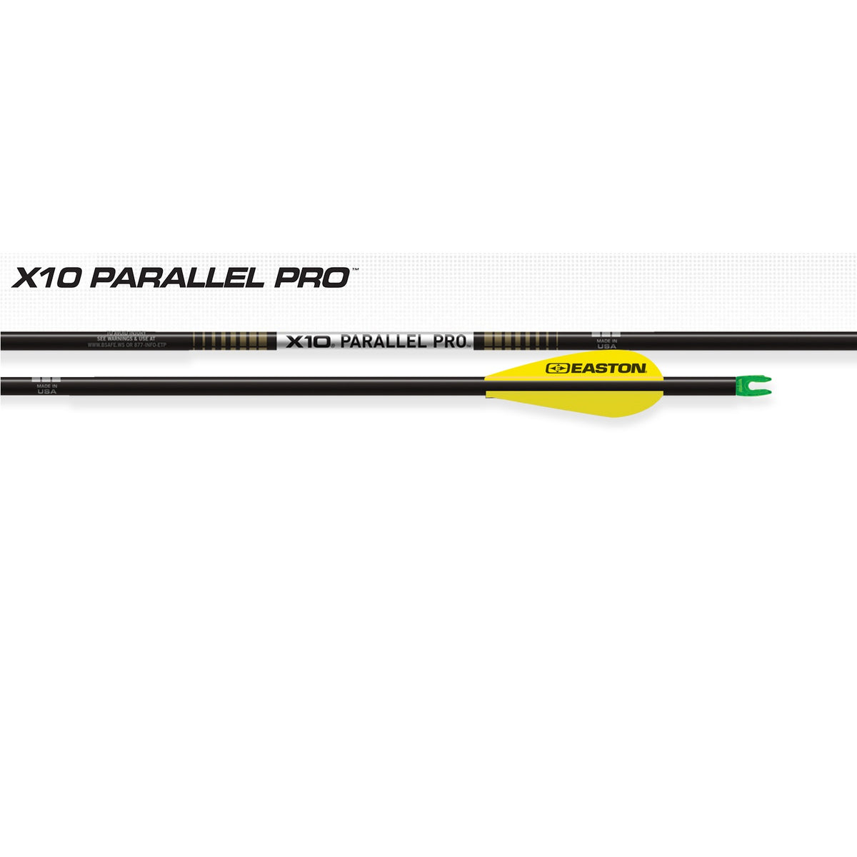 Easton X10 Parallel Pro Shafts