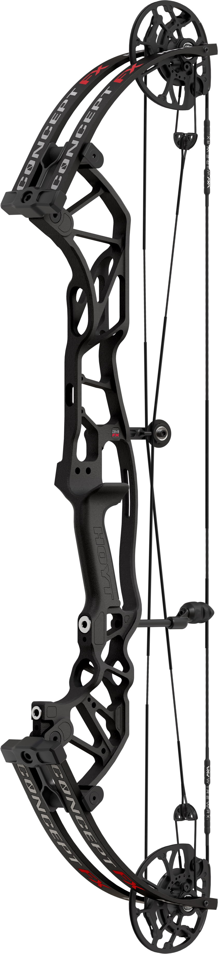 Hoyt Concept FX Compound Bow With Gloss Limbs