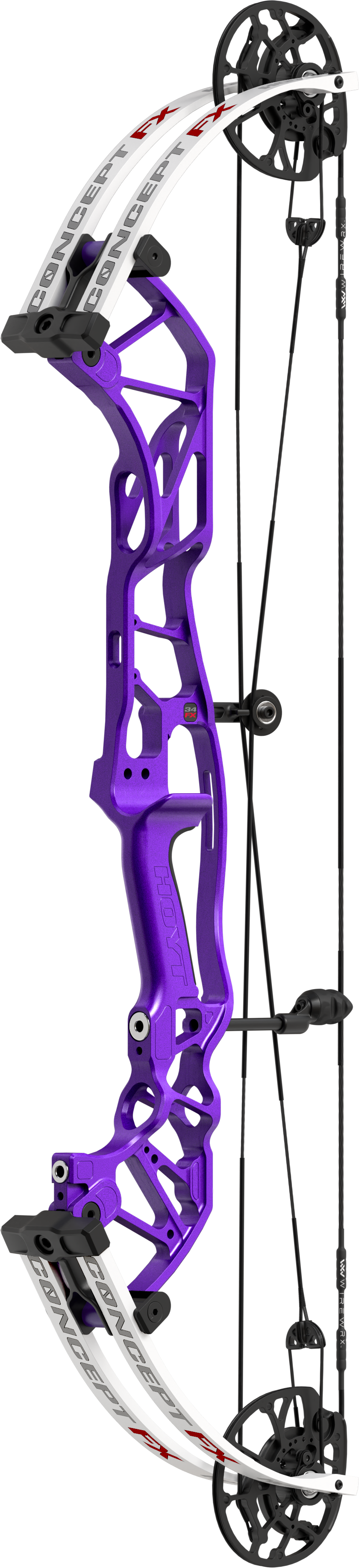 Hoyt Concept FX Compound Bow With Gloss Limbs