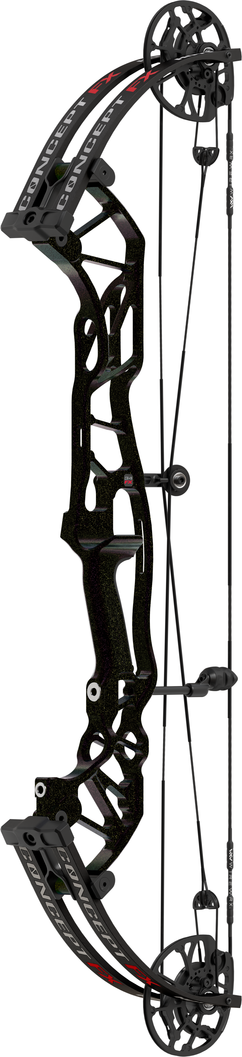 Hoyt Concept FX Compound Bow With Gloss Limbs