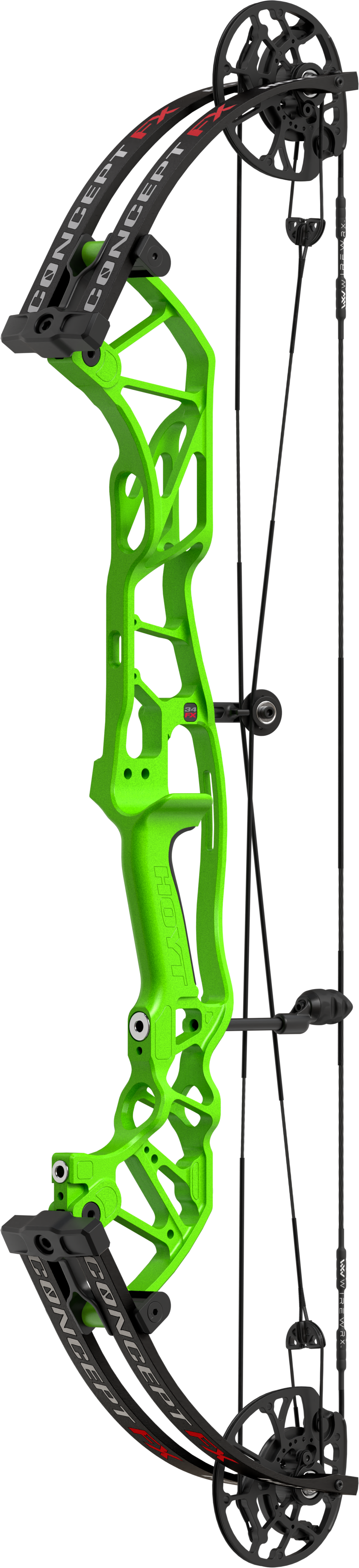 Hoyt Concept FX Compound Bow With Gloss Limbs