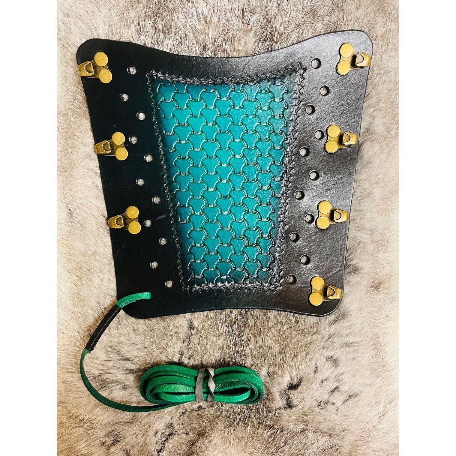 Traditional Leather Arm Guards A.C.P.