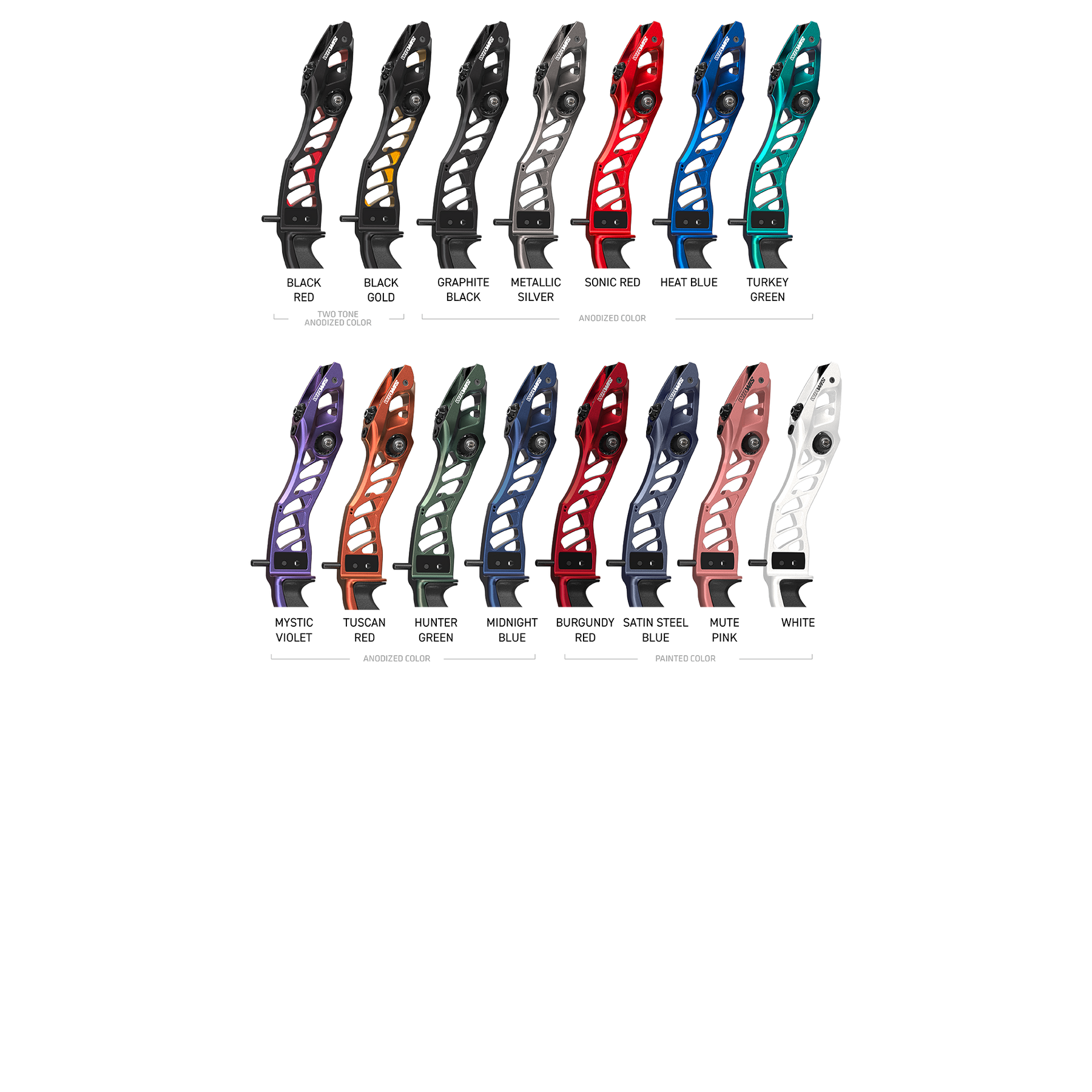 Recurve Risers - Wales Archery