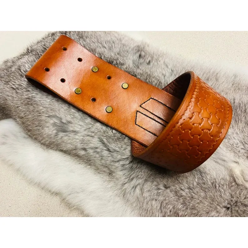 Leather Compound Bow Holder A.C.P.