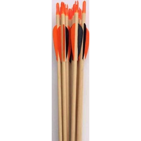 Wooden 5/16 POC Standard Arrows - Wales Archery