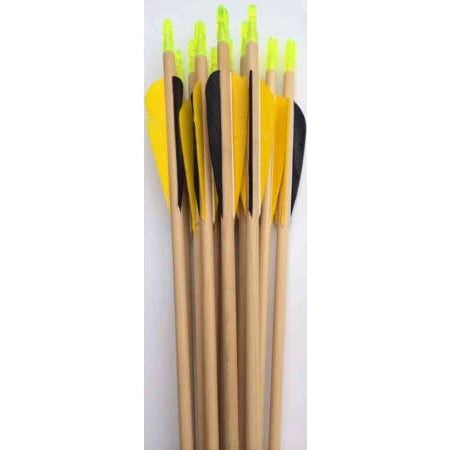 Standerd Arrows Wooden 11/32 POC Standard Arrows - Wales Archery