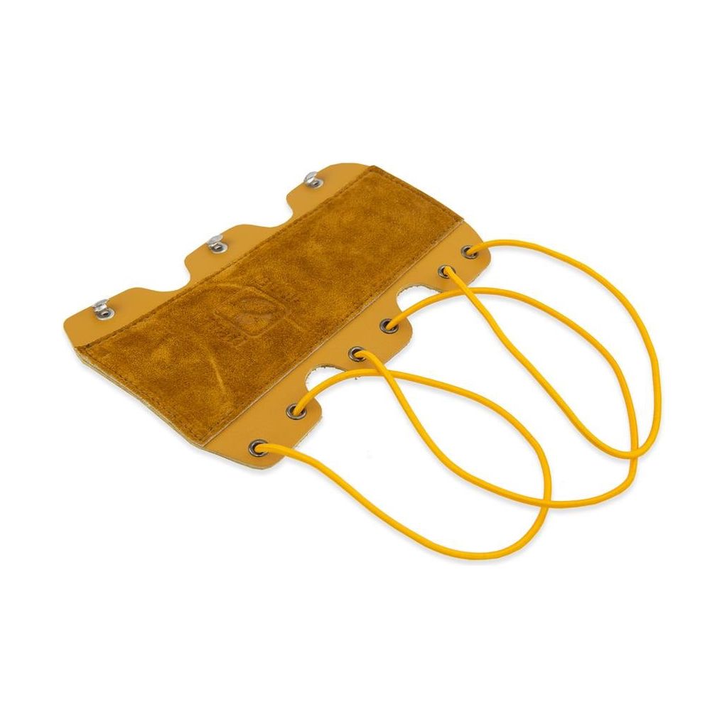 Buck Trail Patchy Leather Arm Guard