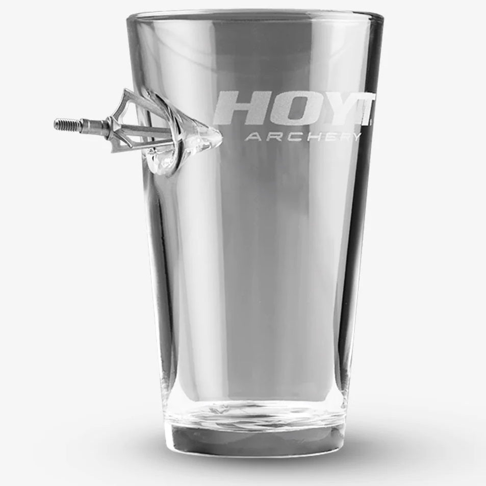 Hoyt Tagged Out Pint Glass