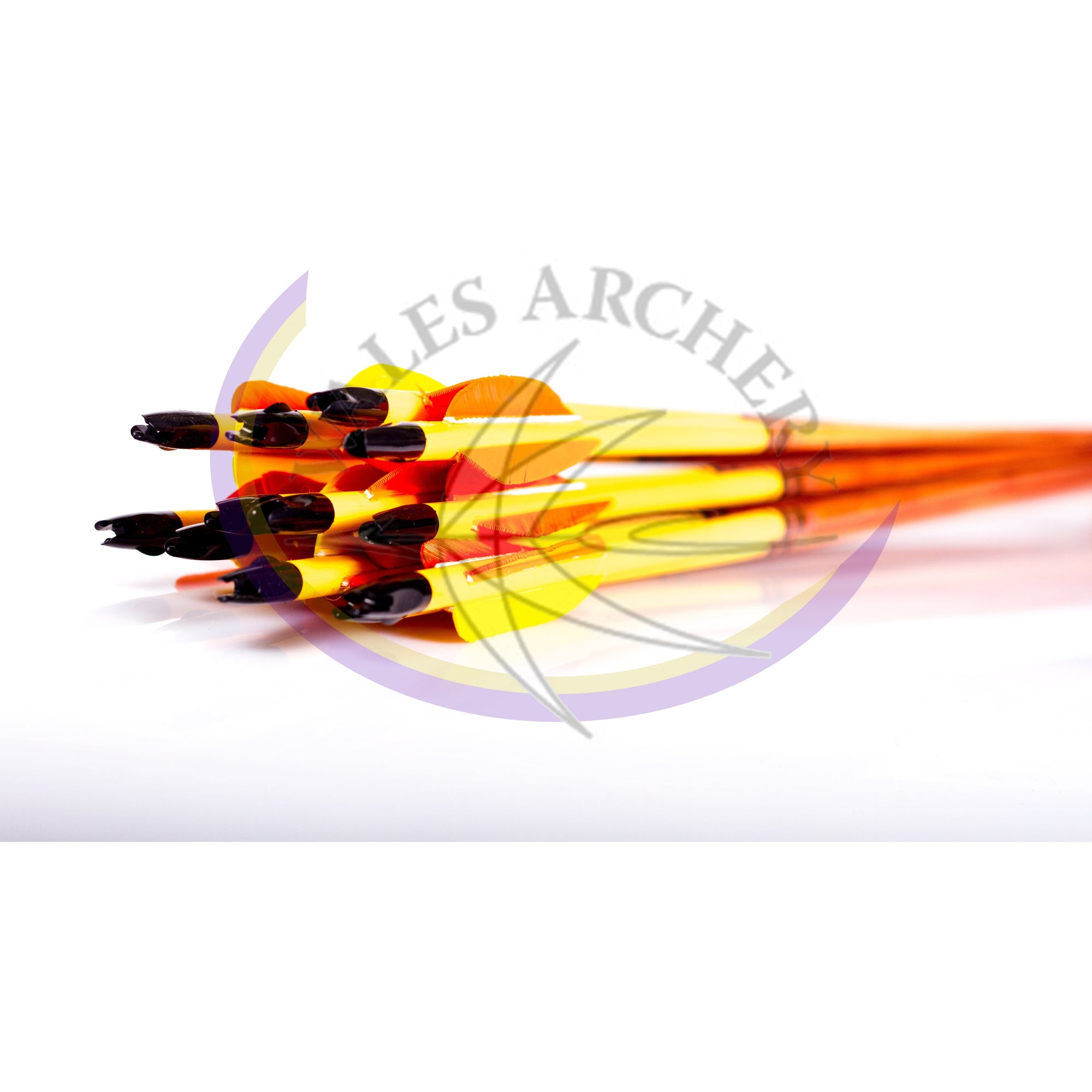 Rose City Archery 5/16 Hunter Elite Arrows 3" Feather