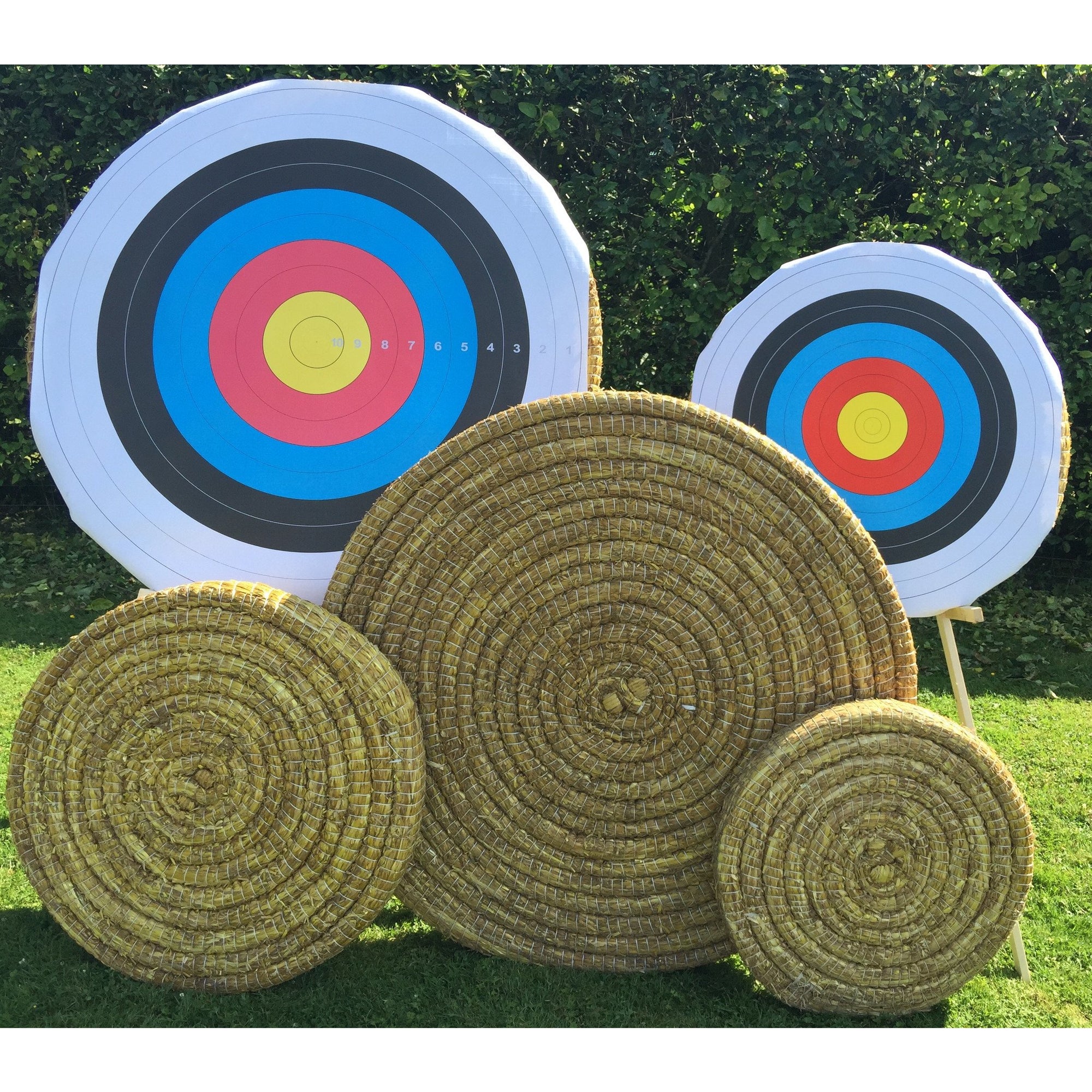 Egertec 128cm Straw Target x12