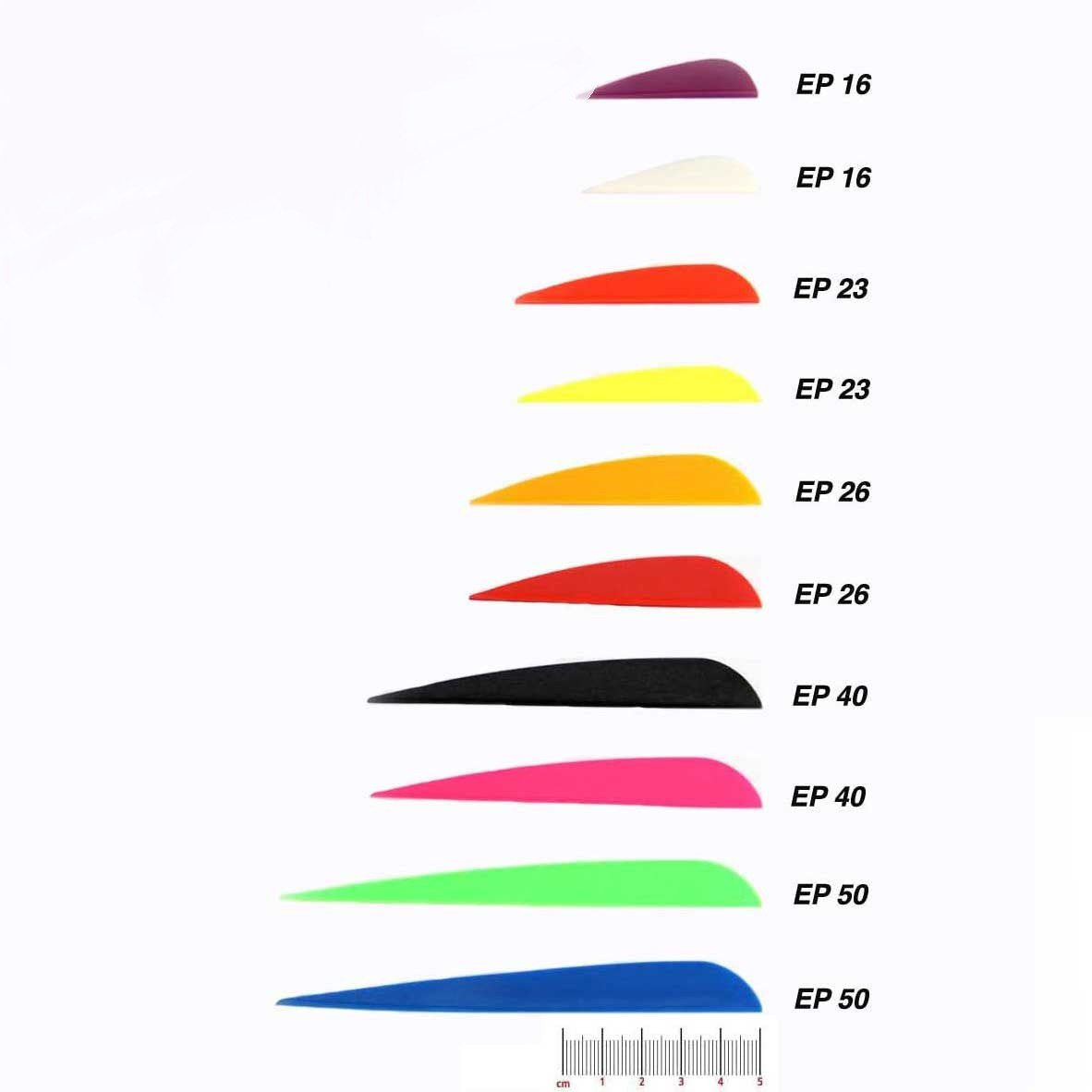 アウアーバッハ・ウィル/スティーブン・バーミンガム　Auerbach Will AAE Plastifletch EP23 Vanes x1 - Wales Archery