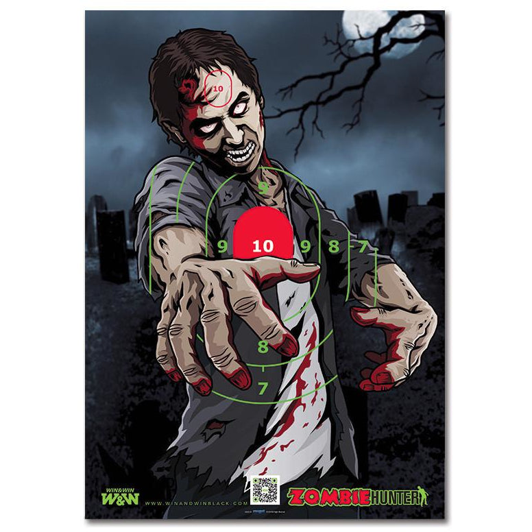 Win & Win WIAWIS Zombie Target Faces