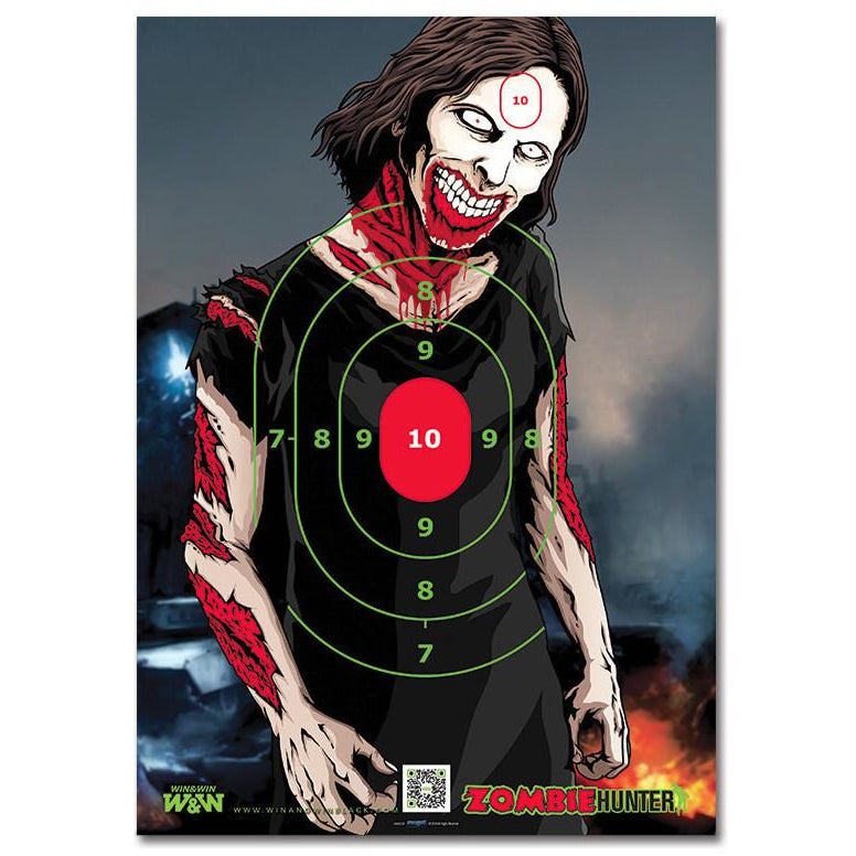 Win & Win WIAWIS Zombie Target Faces