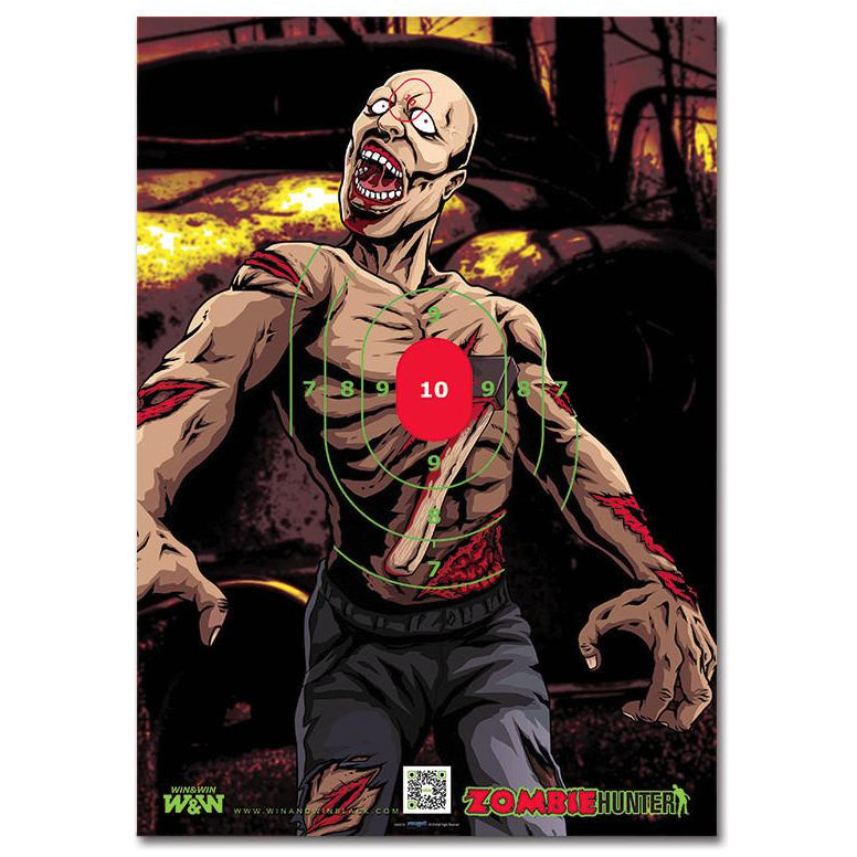 Win & Win WIAWIS Zombie Target Faces