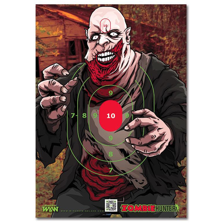 Win &amp; Win WIAWIS Zombie Target Faces